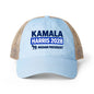 Kamala Harris 2028 Women's Ponytail Washed Mesh Hat