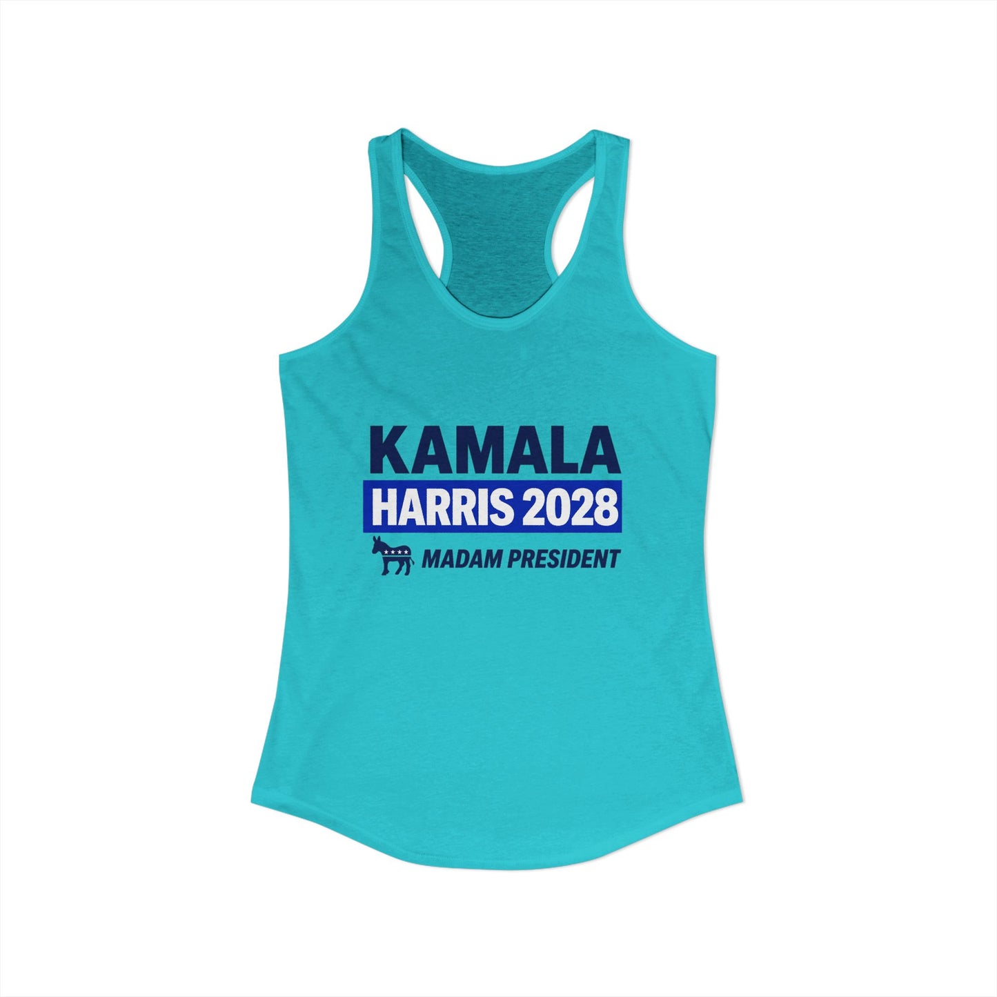 Kamala Harris 2028 Racerback Tank for Women