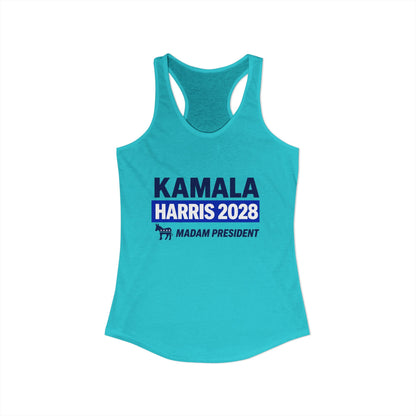 Kamala Harris 2028 Racerback Tank for Women