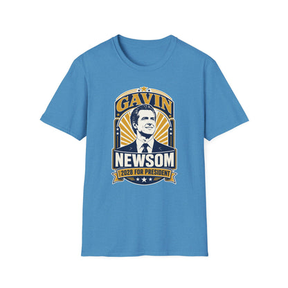 Gavin Newsom 2028 For President T-Shirt