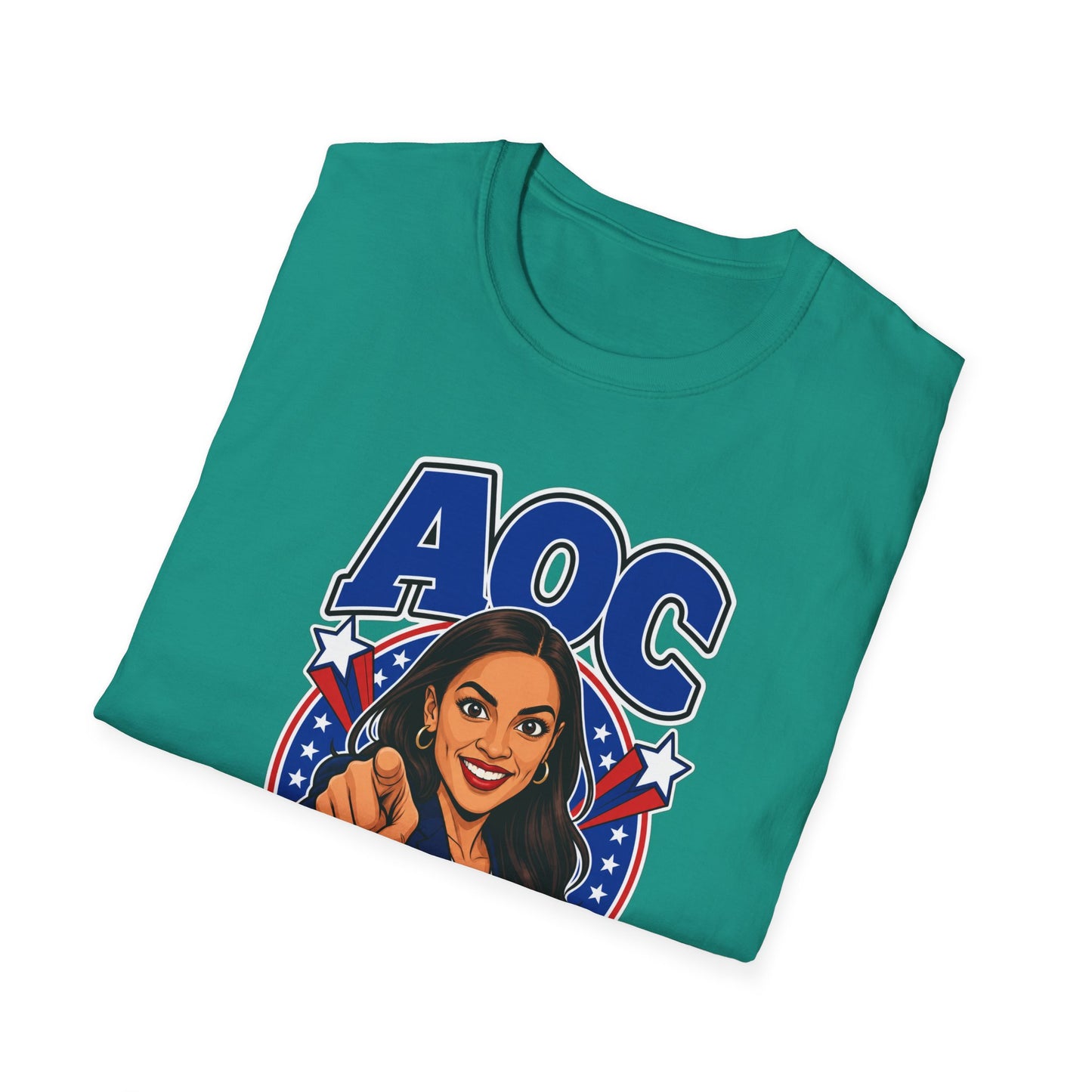Alexandria Ocasio-Cortez 2028 AOC For President Campaign T-Shirt