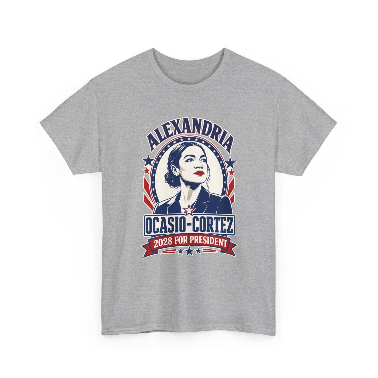 Alexandria Ocasio-Cortez for President 2028 AOC T-Shirt