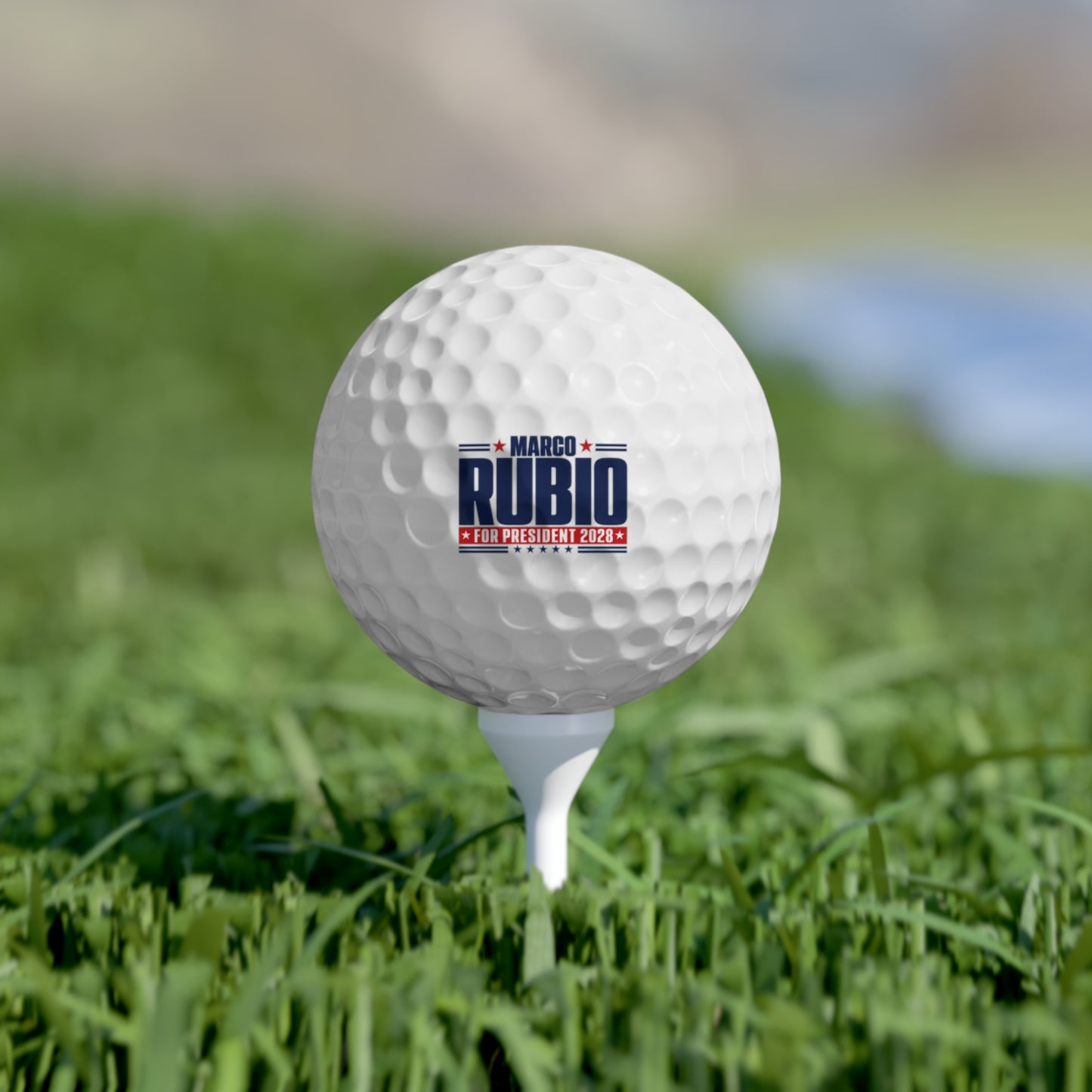 Marco Rubio 2028 Golf Balls 6 Pack