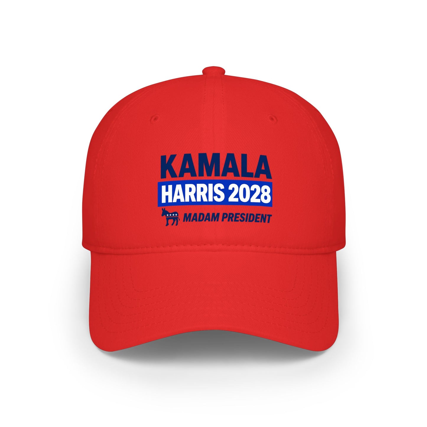 Kamala Harris 2028 Low Profile Baseball Hat