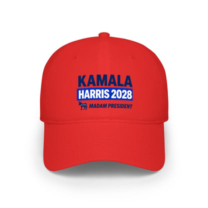 Kamala Harris 2028 Low Profile Baseball Hat