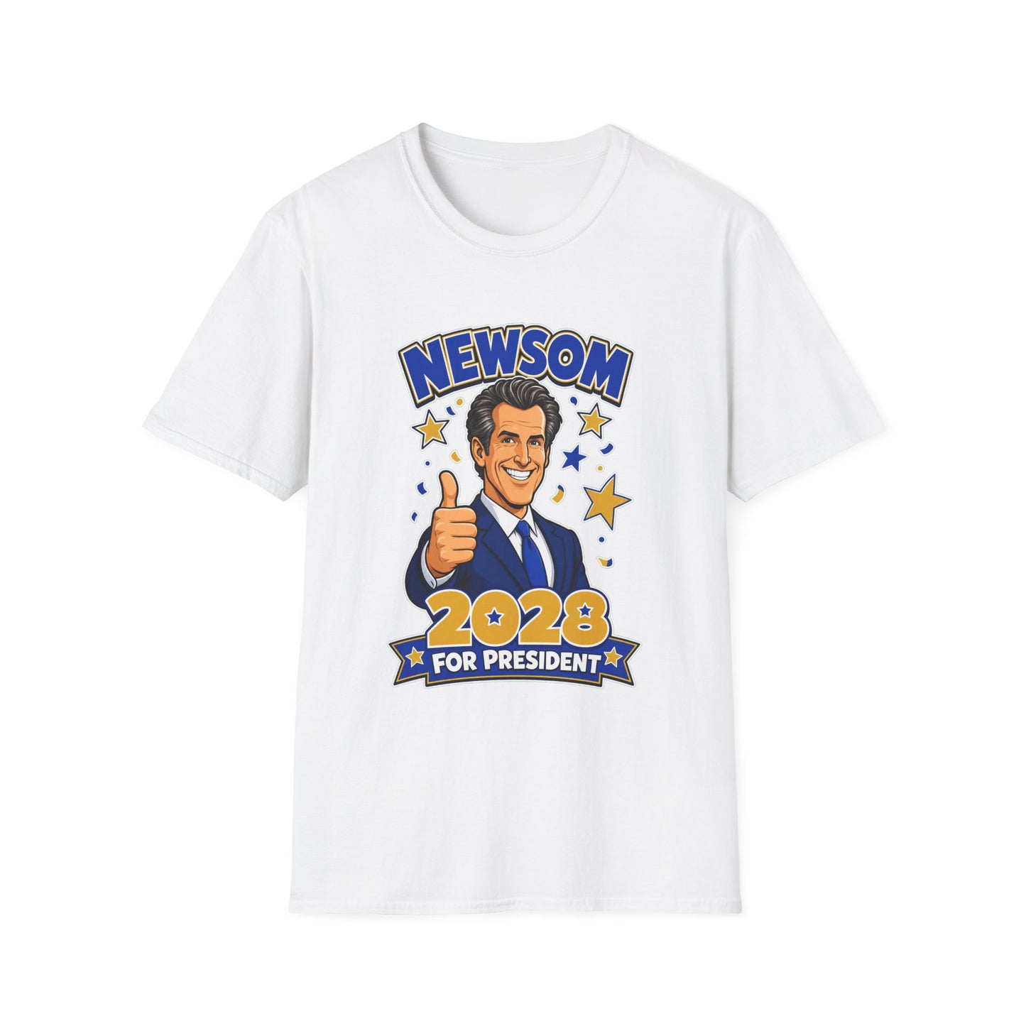 Newsom 2028 For President T-Shirt