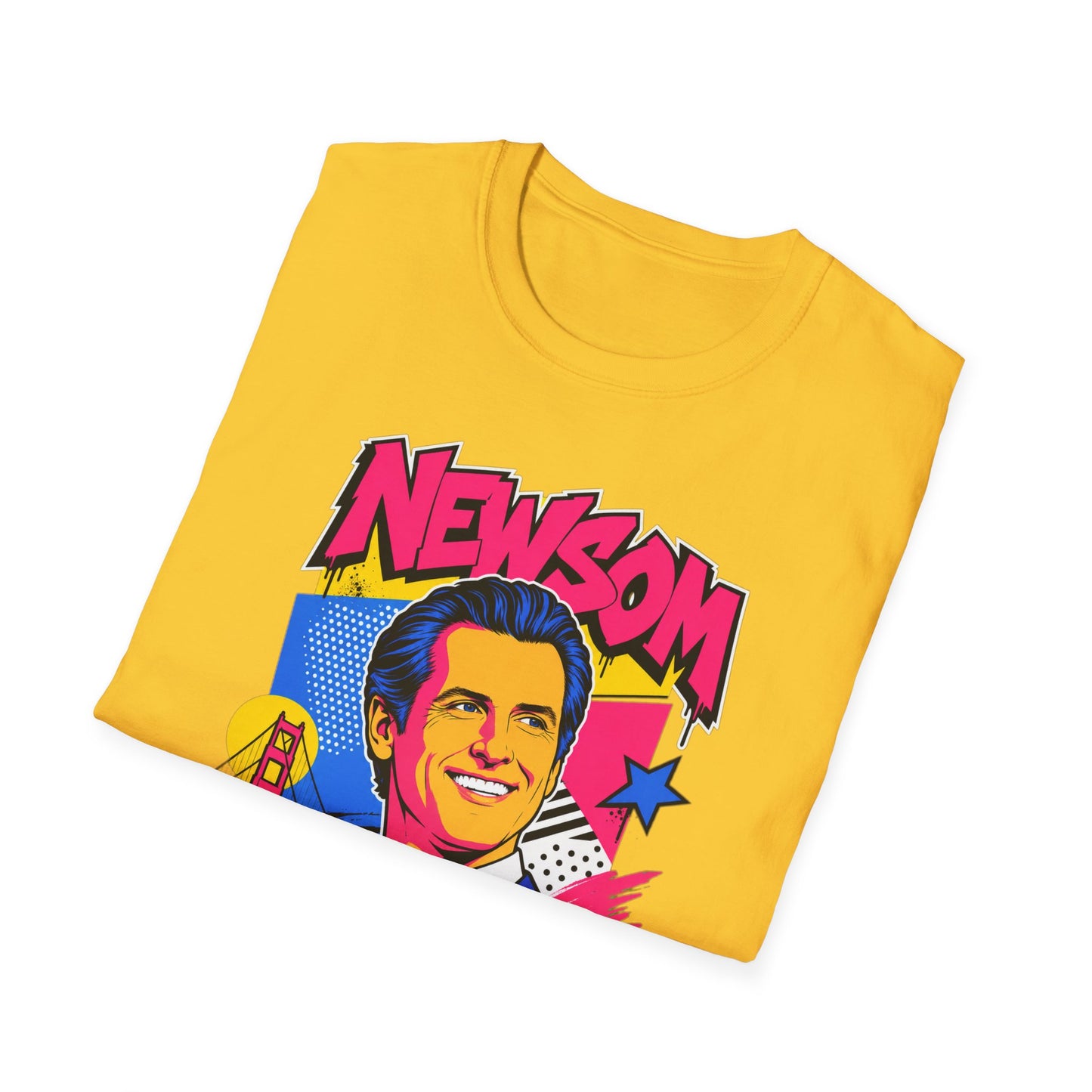 Gavin 2028 For President Pop Art Campaign T-Shirt