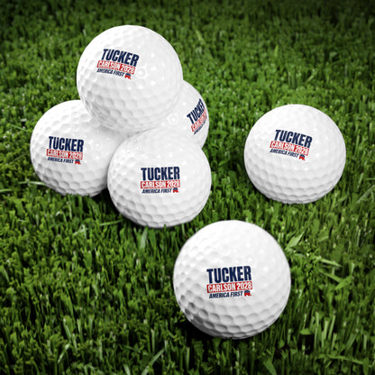 Tucker Carlson 2028 - 6 Pack of Golf Balls