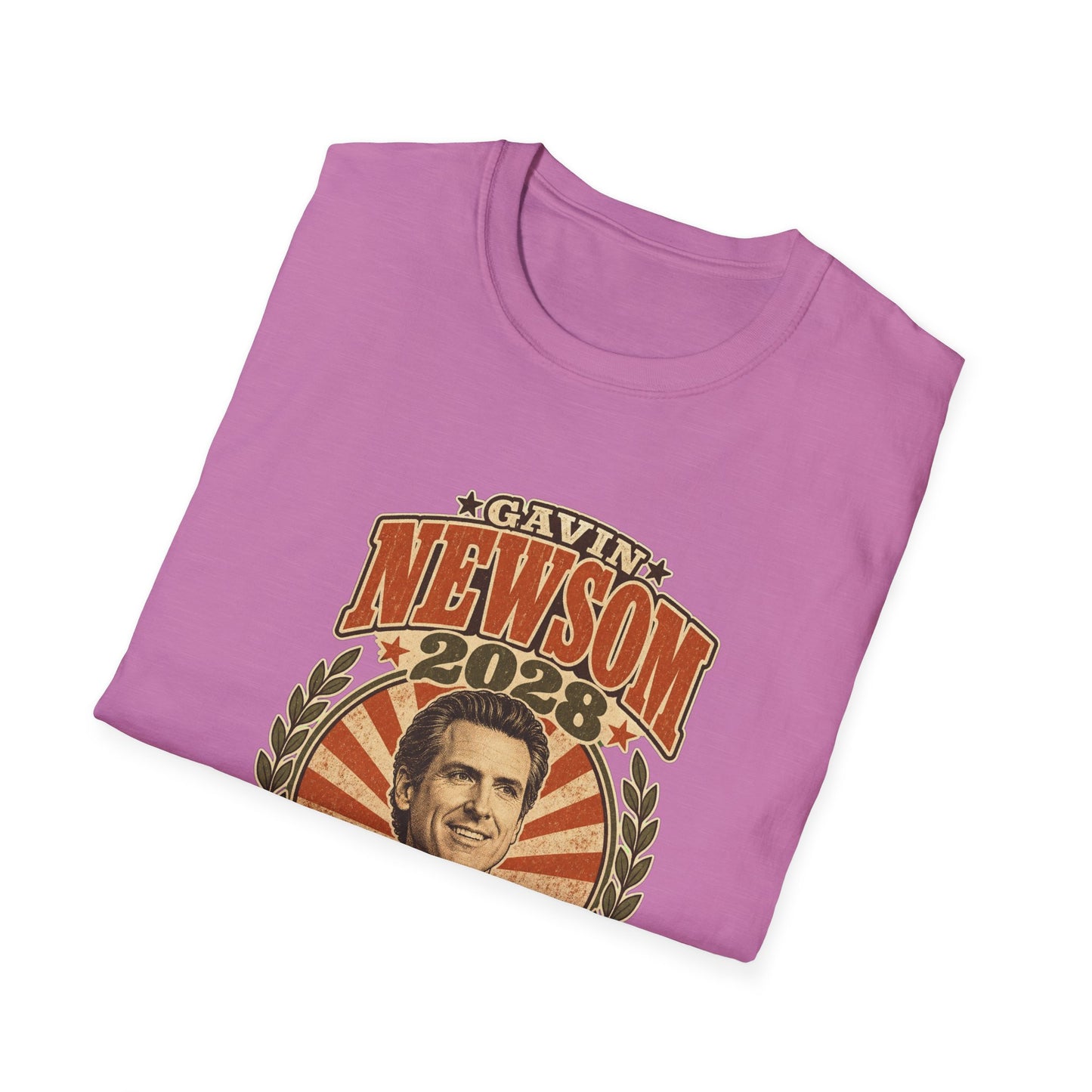 Gavin Newsom 2028 For President Vintage Campaign T-Shirt