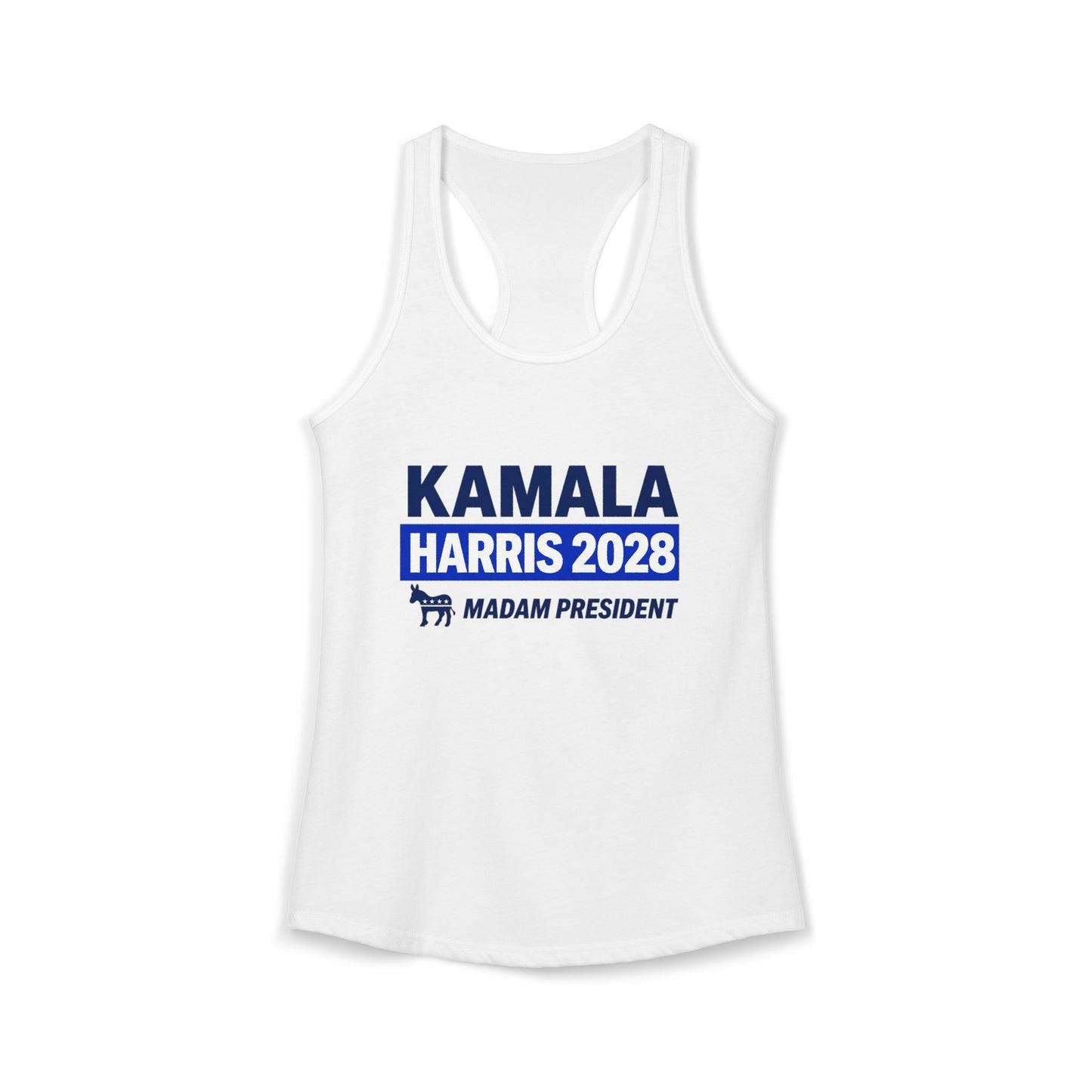 Kamala Harris 2028 Racerback Tank for Women