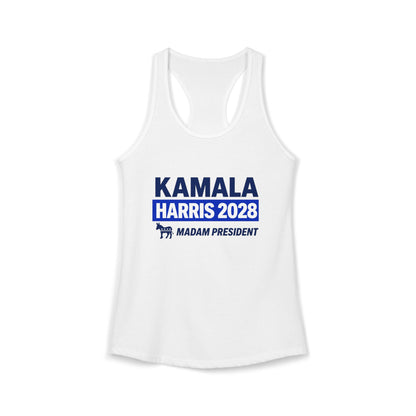Kamala Harris 2028 Racerback Tank for Women