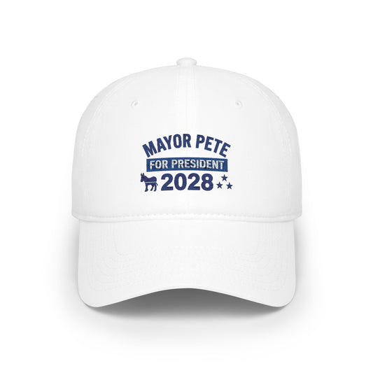 Pete Buttigieg 2028 Embroidered Baseball Hat
