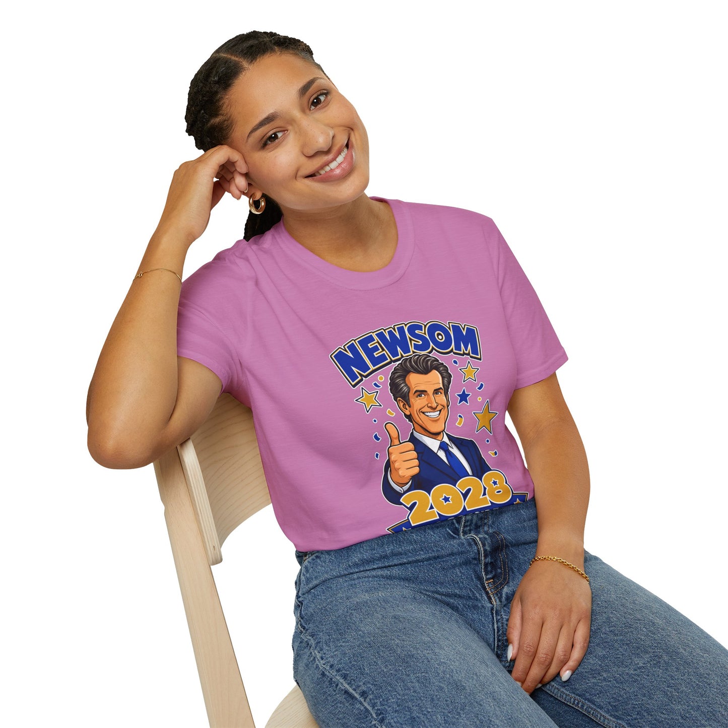 Newsom 2028 For President T-Shirt