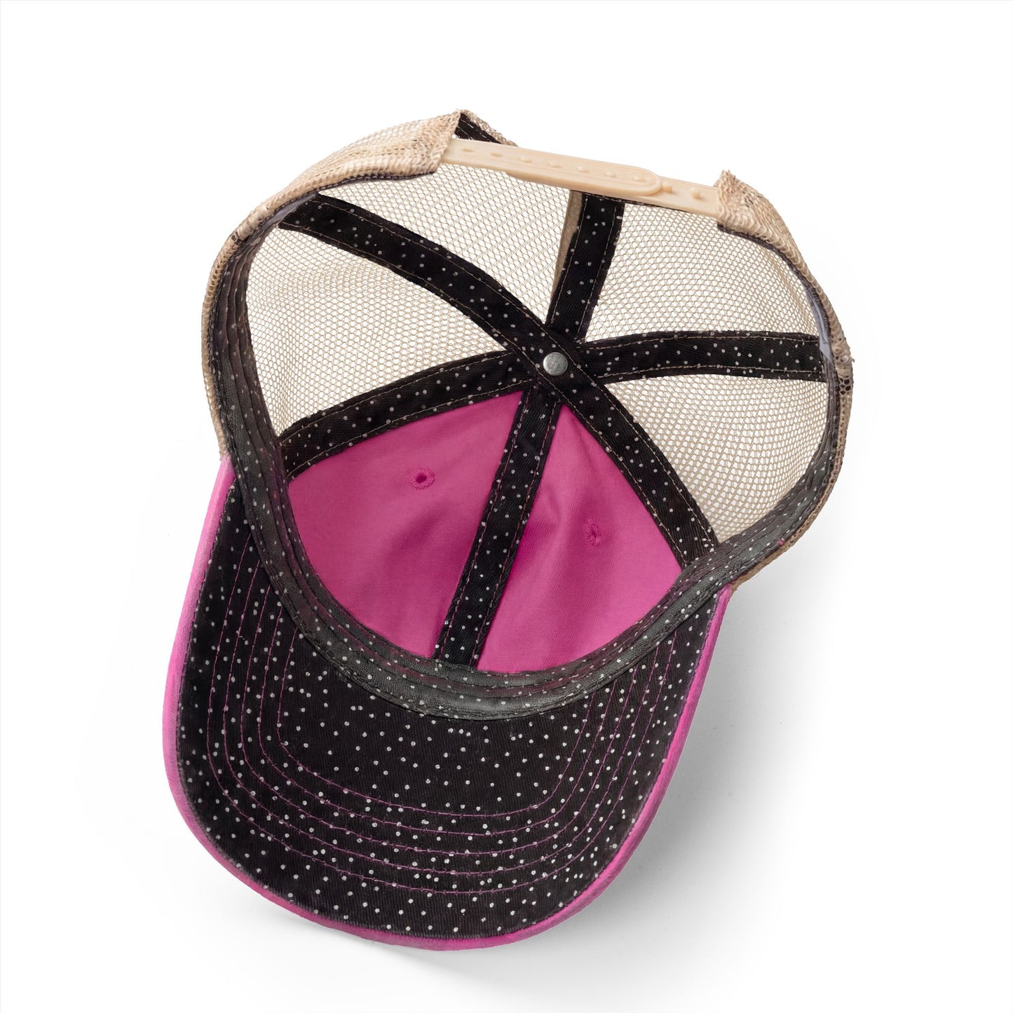 Kamala Harris 2028 Women's Ponytail Washed Mesh Hat