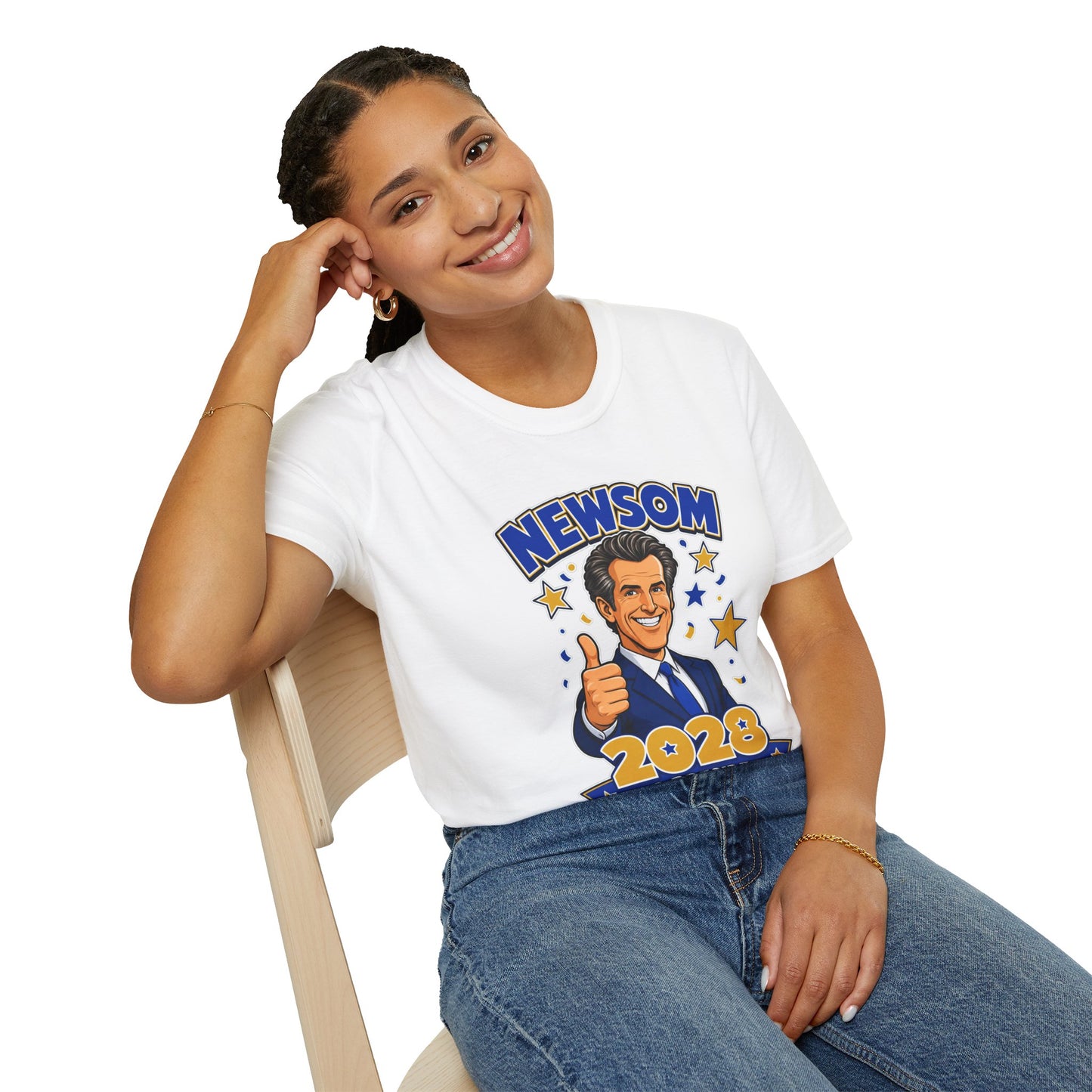 Newsom 2028 For President T-Shirt