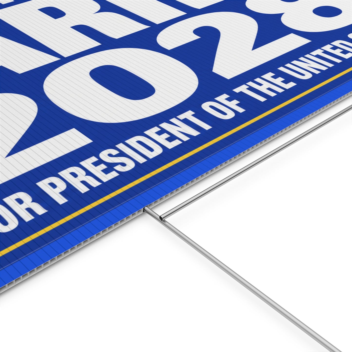 Kamala Harris 2028 For President Yard Sign w/Stake