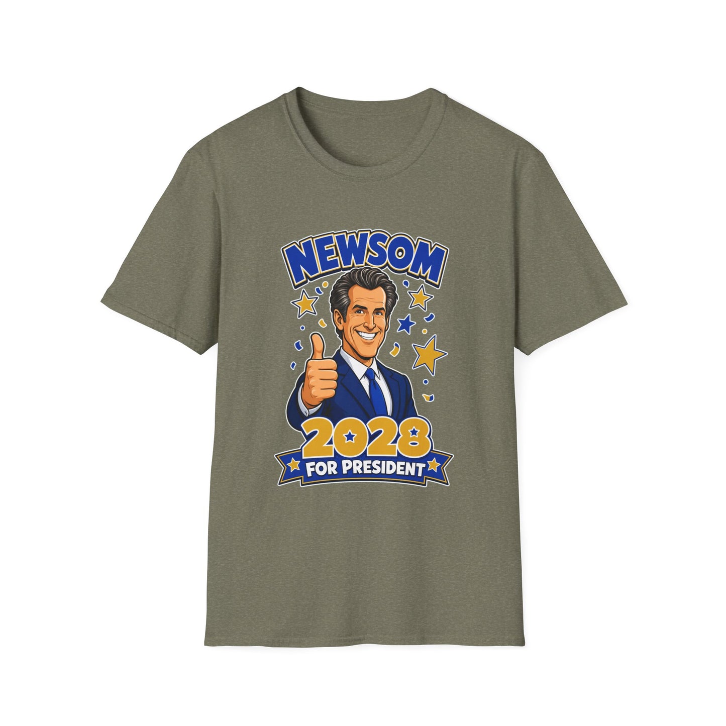 Newsom 2028 For President T-Shirt