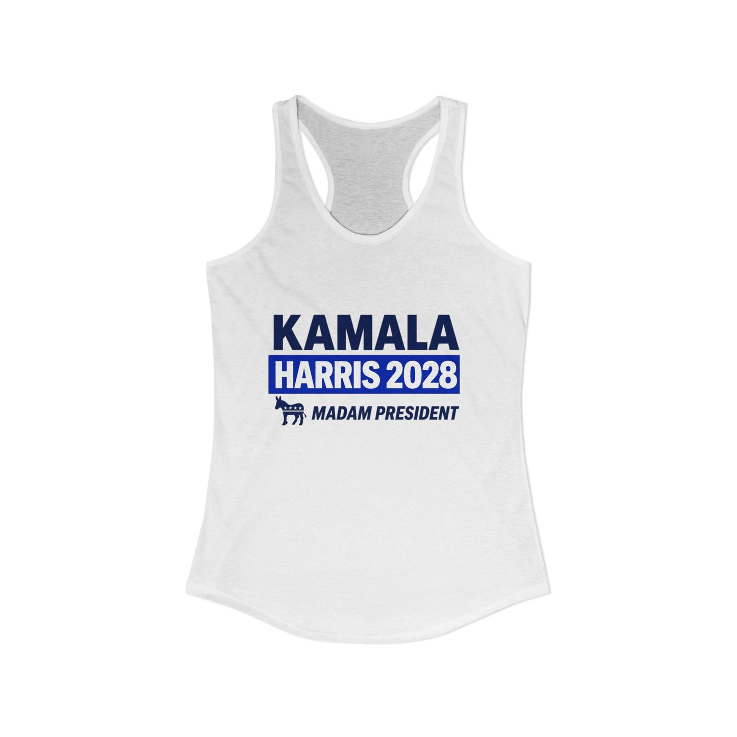 Kamala Harris 2028 Racerback Tank for Women