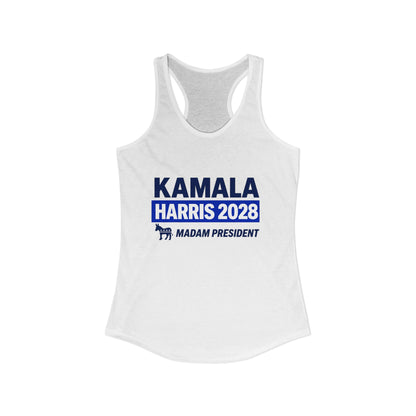 Kamala Harris 2028 Racerback Tank for Women