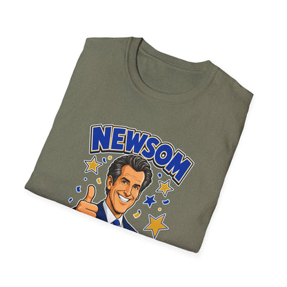 Newsom 2028 For President T-Shirt