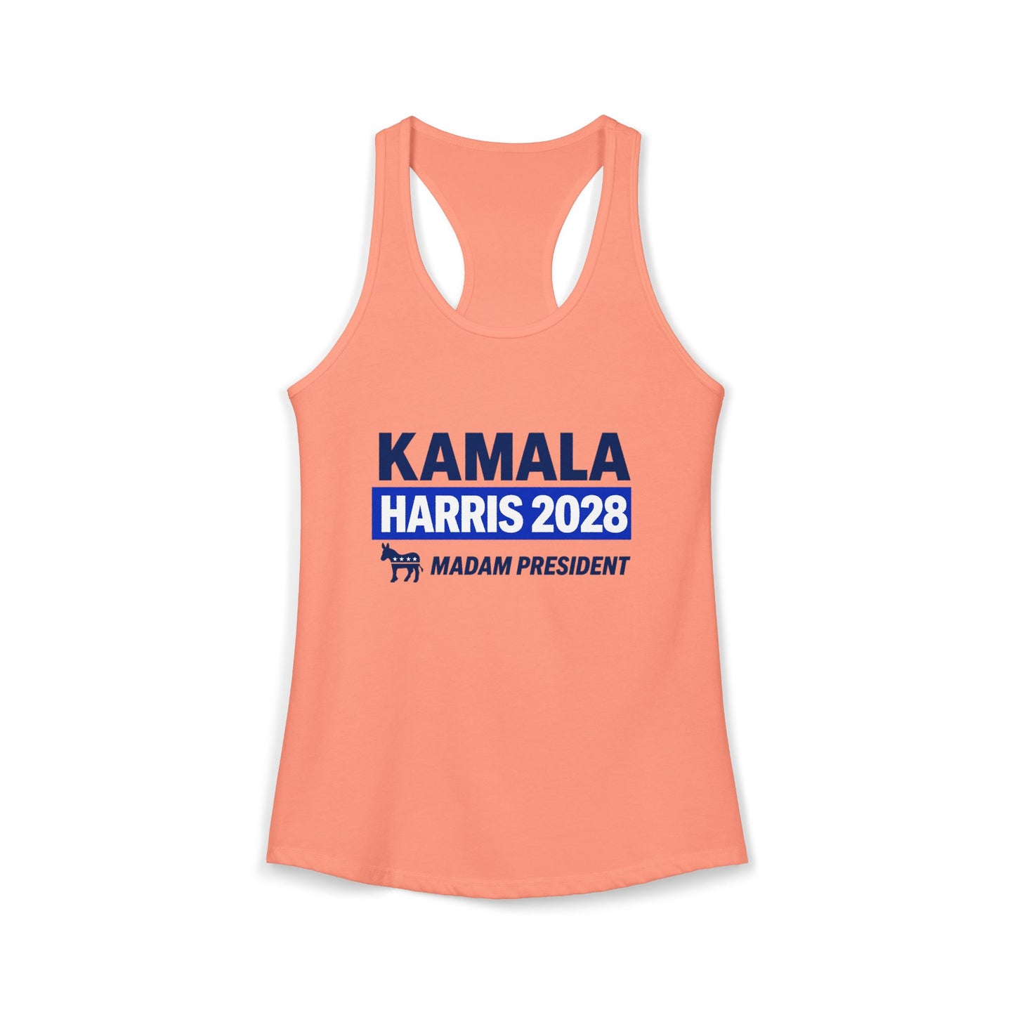 Kamala Harris 2028 Racerback Tank for Women