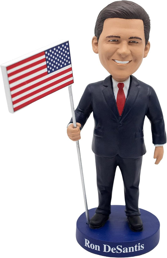 Ron DeSantis Bobblehead – Patriotic Collectible Figure