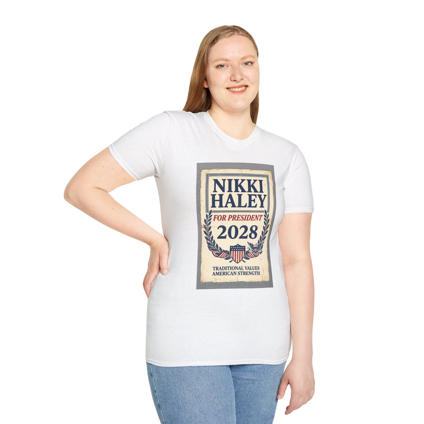 Nikki Haley 2028 For President Vintage T-Shirt