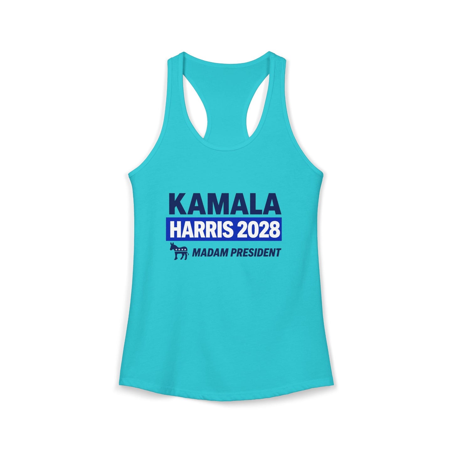 Kamala Harris 2028 Racerback Tank for Women