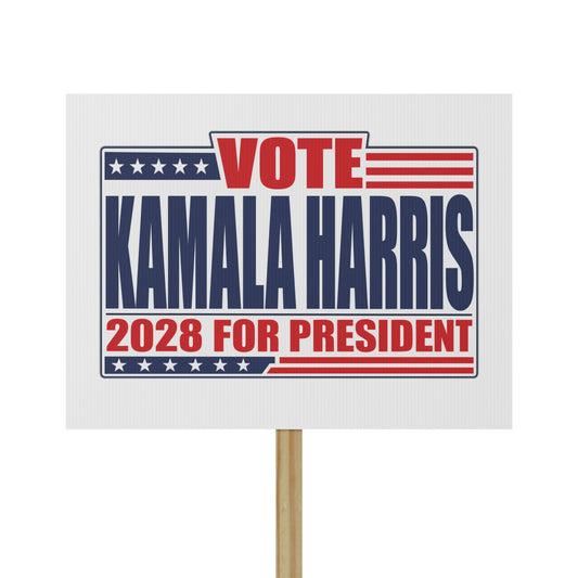 Kamala Harris 2028 For President Political Rally Sign