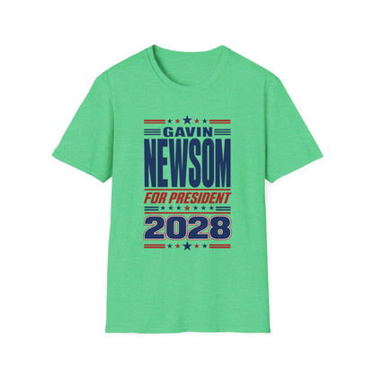 Gavin Newsom For President 2028 T-Shirt