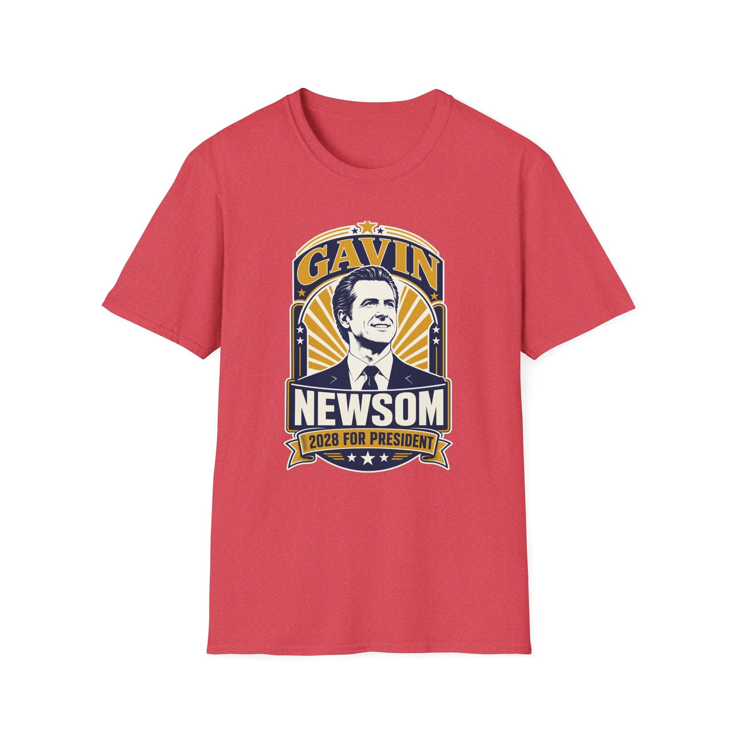 Gavin Newsom 2028 For President T-Shirt