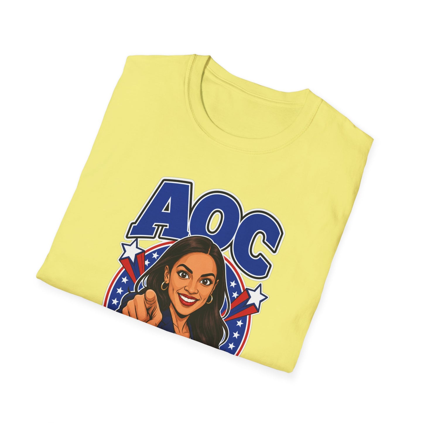 Alexandria Ocasio-Cortez 2028 AOC For President Campaign T-Shirt