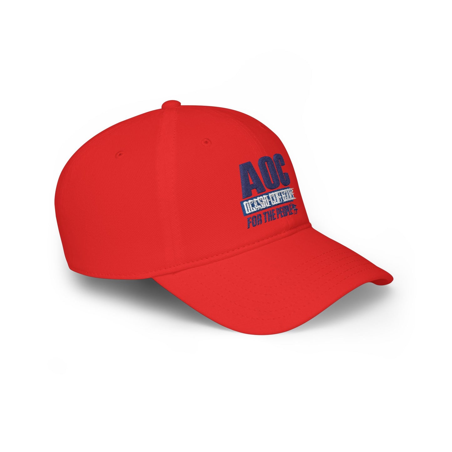 AOC 'For The People' Alexandria Ocasio-Cortez Embroidered Baseball Hat