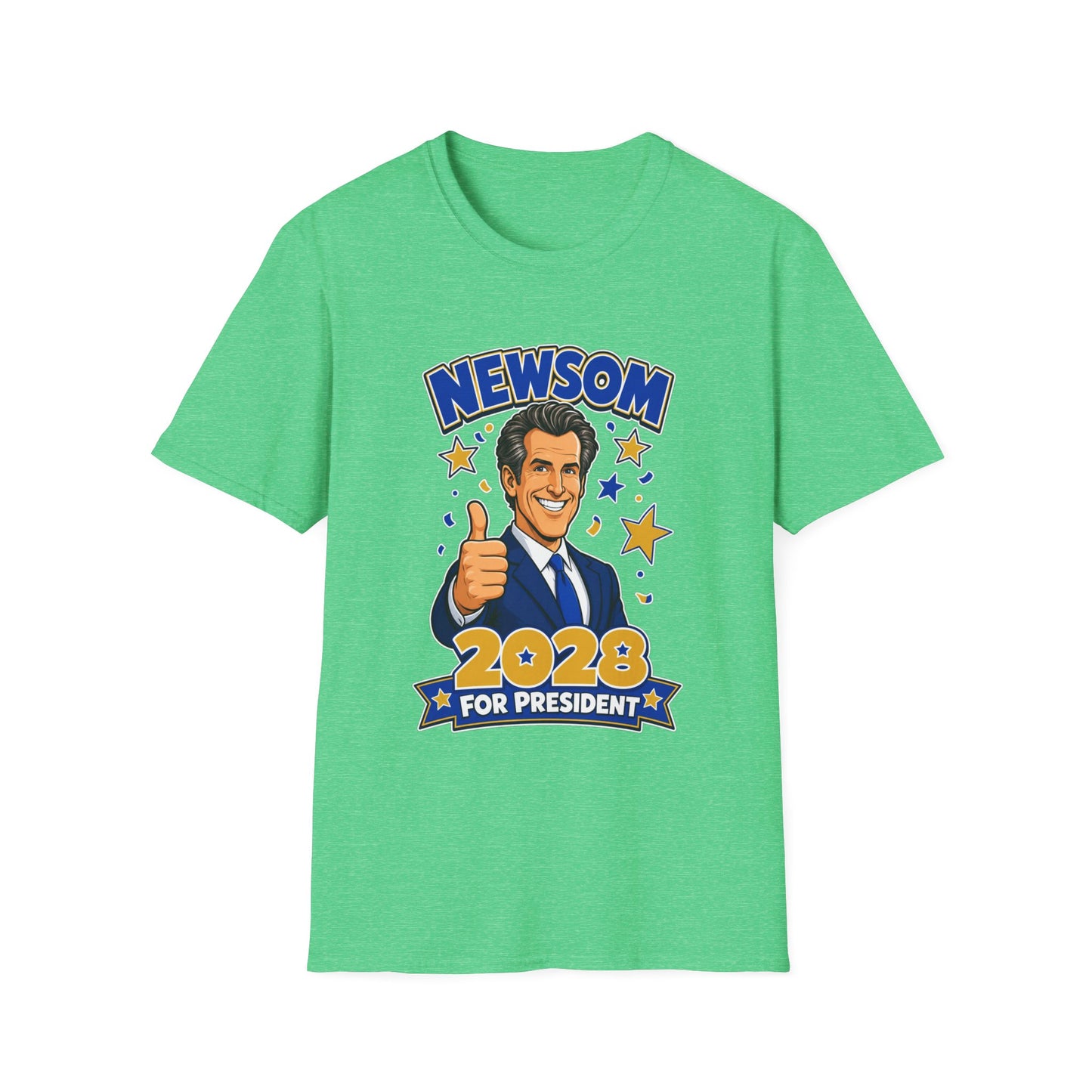 Newsom 2028 For President T-Shirt