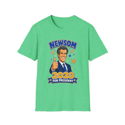 Newsom 2028 For President T-Shirt