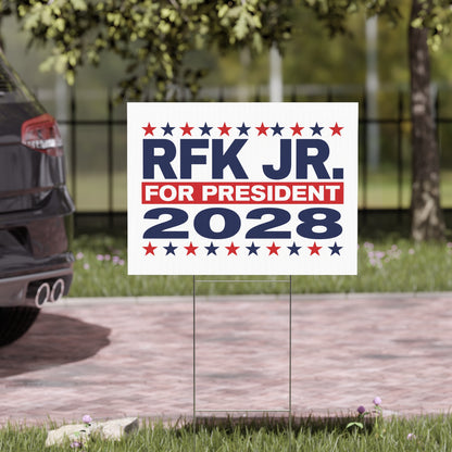 Robert Kennedy JR - RFK Jr Presidential Campaign Yard Sign w/Stake